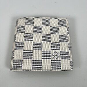 Louis Vuitton Damier Azur Marco Bi-fold Wallet N60018